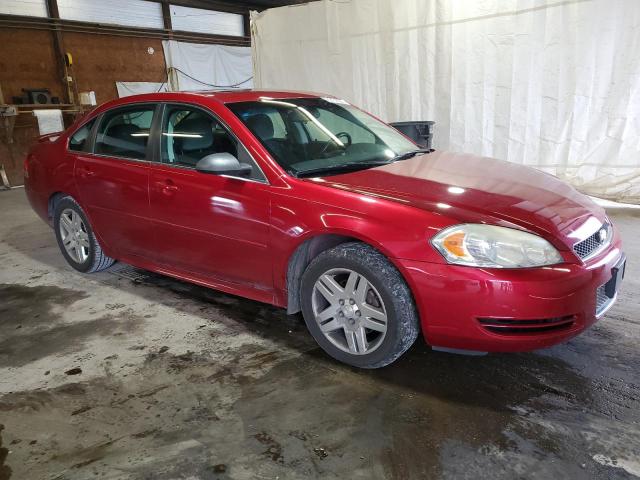 2G1WB5E35D1147390 - 2013 CHEVROLET IMPALA LT MAROON photo 4