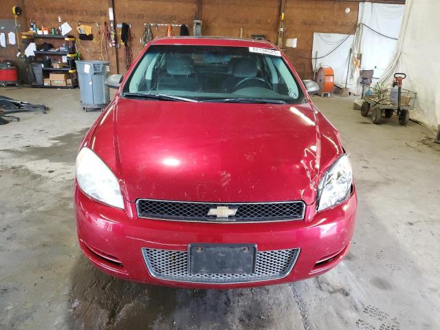2G1WB5E35D1147390 - 2013 CHEVROLET IMPALA LT MAROON photo 5