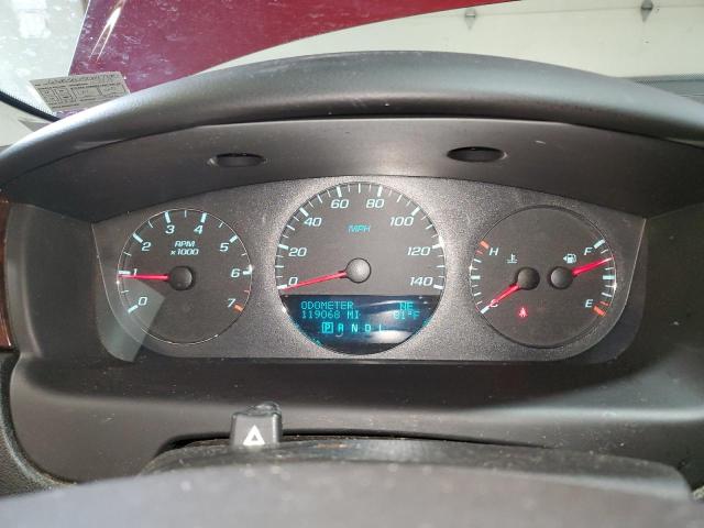 2G1WB5E35D1147390 - 2013 CHEVROLET IMPALA LT MAROON photo 9