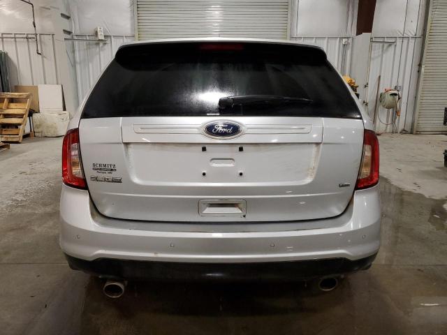 2FMDK4GC5DBA86845 - 2013 FORD EDGE SE SILVER photo 6