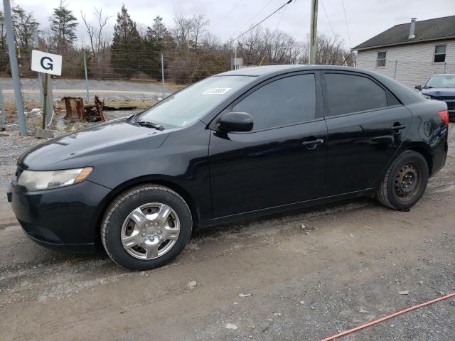 KNAFT4A20A5060452 - 2010 KIA FORTE LX BLACK photo 1