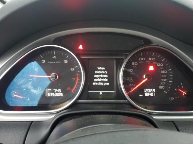 WA1LGAFE6DD011739 - 2013 AUDI Q7 PREMIUM PLUS رمادي صورة 9