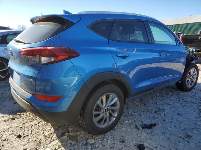 KM8J3CA41HU428934 - 2017 HYUNDAI TUCSON LIMITED BLUE photo 3