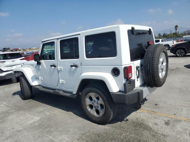 1C4HJWEG5FL732432 - 2015 JEEP WRANGLER U SAHARA WHITE photo 2