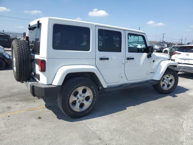 1C4HJWEG5FL732432 - 2015 JEEP WRANGLER U SAHARA WHITE photo 3