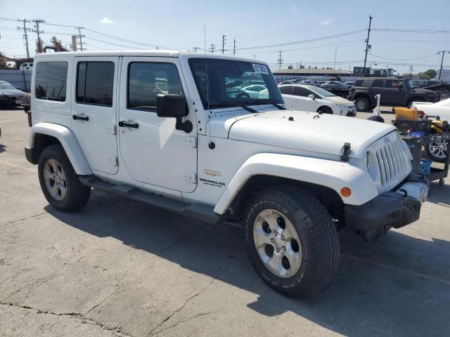 1C4HJWEG5FL732432 - 2015 JEEP WRANGLER U SAHARA WHITE photo 4