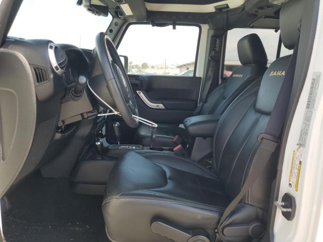 1C4HJWEG5FL732432 - 2015 JEEP WRANGLER U SAHARA WHITE photo 7