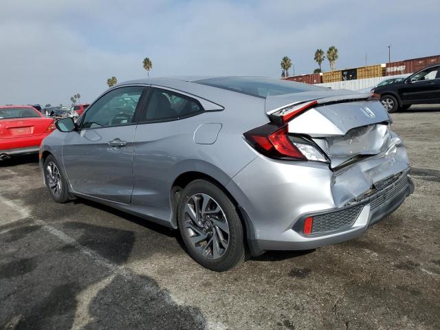 2HGFC4B61KH303556 - 2019 HONDA CIVIC LX فضي صورة 2