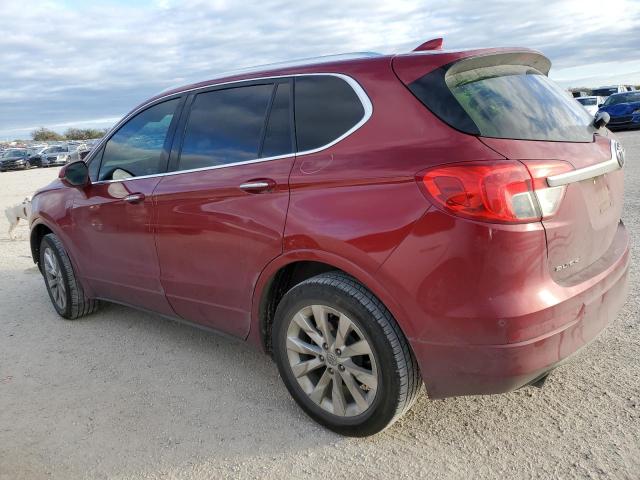 LRBFXBSA1HD098319 - 2017 BUICK ENVISION ESSENCE MAROON photo 2
