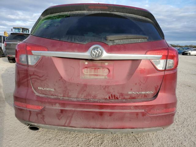 LRBFXBSA1HD098319 - 2017 BUICK ENVISION ESSENCE MAROON photo 6