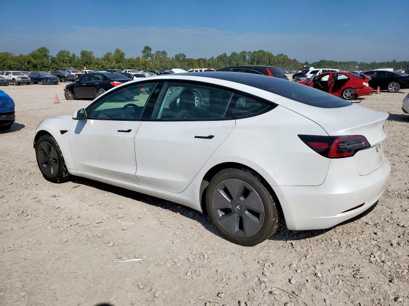 5YJ3E1EA5MF919828 - 2021 TESLA MODEL 3 أبيض صورة 2