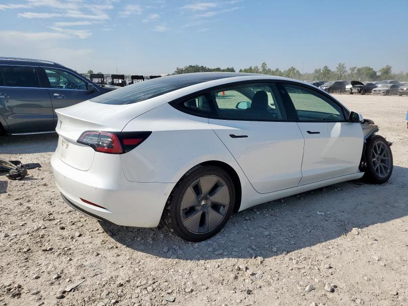 5YJ3E1EA5MF919828 - 2021 TESLA MODEL 3 أبيض صورة 3