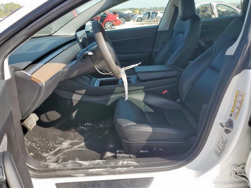 5YJ3E1EA5MF919828 - 2021 TESLA MODEL 3 أبيض صورة 7