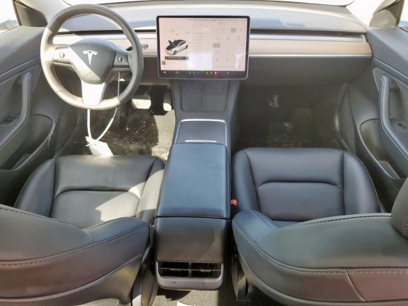 5YJ3E1EA5MF919828 - 2021 TESLA MODEL 3 أبيض صورة 8