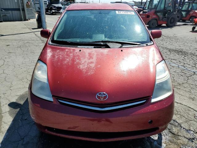 JTDKB20U067525934 - 2006 TOYOTA PRIUS RED photo 5