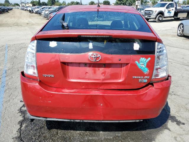 JTDKB20U067525934 - 2006 TOYOTA PRIUS RED photo 6