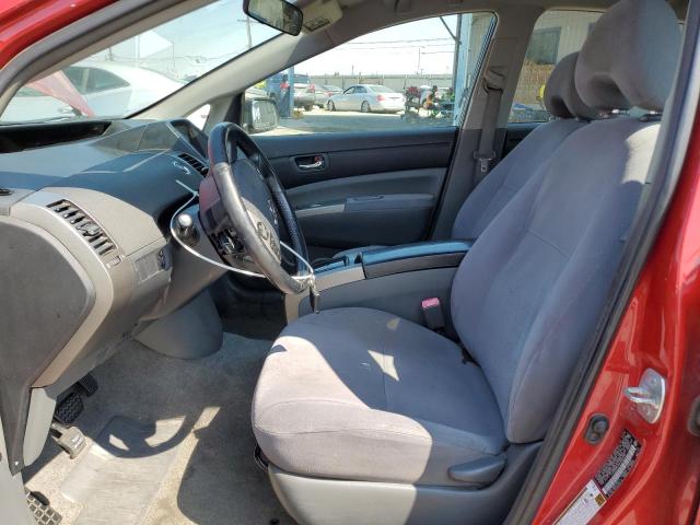 JTDKB20U067525934 - 2006 TOYOTA PRIUS RED photo 7