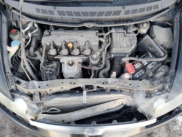 2HGFA1F65AH007260 - 2010 HONDA CIVIC LX-S Սև լուսանկար 11