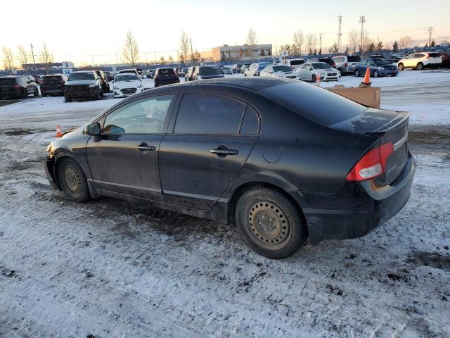 2HGFA1F65AH007260 - 2010 HONDA CIVIC LX-S Սև լուսանկար 2