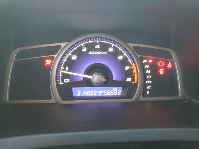 2HGFA1F65AH007260 - 2010 HONDA CIVIC LX-S Սև լուսանկար 9