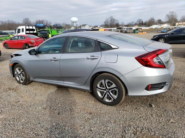 2HGFC2F53JH598275 - 2018 HONDA CIVIC LX SILVER photo 2