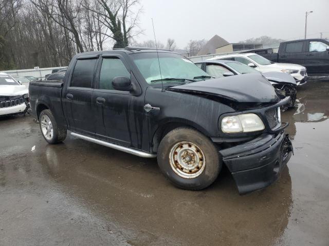 1FTRW07L11KA63118 - 2001 FORD F150 SUPERCREW BLACK photo 4