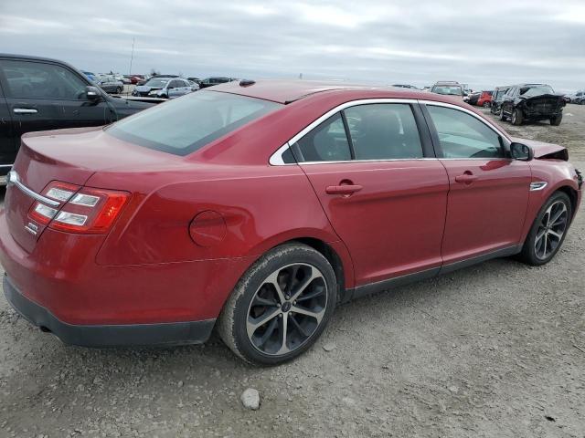 1FAHP2E84EG173730 - 2014 FORD TAURUS SEL RED photo 3