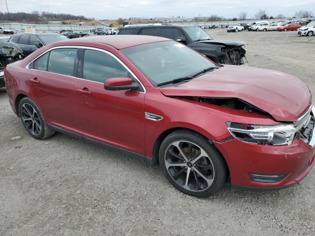 1FAHP2E84EG173730 - 2014 FORD TAURUS SEL RED photo 4