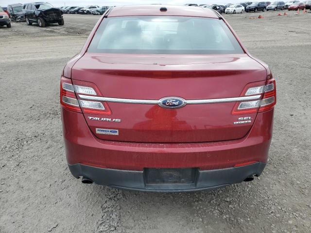 1FAHP2E84EG173730 - 2014 FORD TAURUS SEL RED photo 6