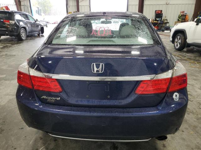 1HGCR2F82FA154905 - 2015 HONDA ACCORD EXL BLUE photo 6