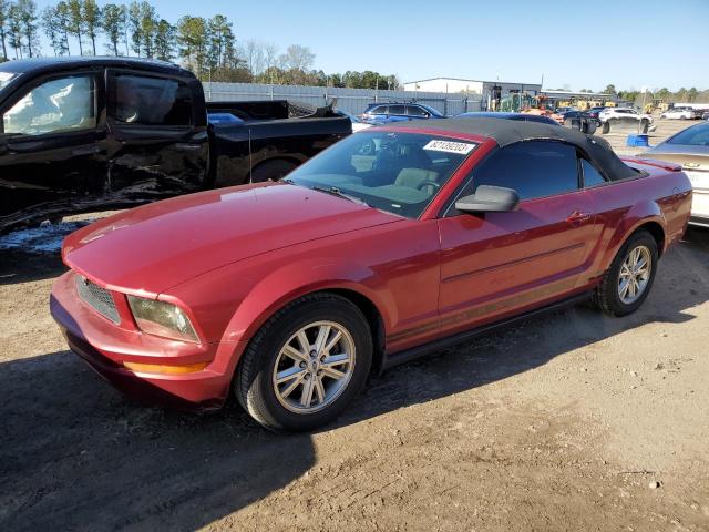 1ZVFT84NX75245324 - 2007 FORD MUSTANG RED photo 1