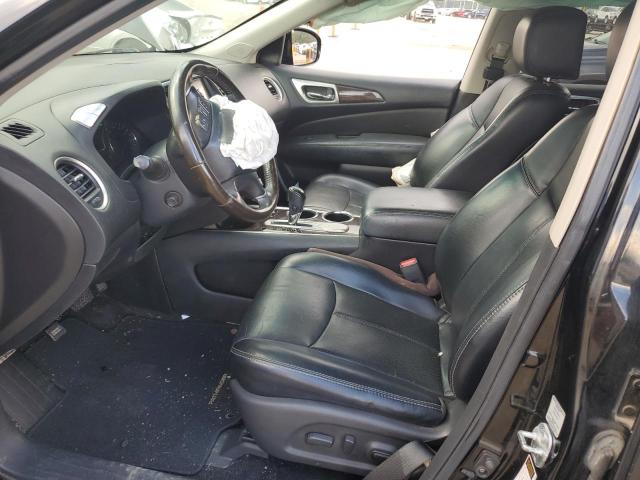 5N1AR2MN4EC727459 - 2014 NISSAN PATHFINDER S BLACK photo 7