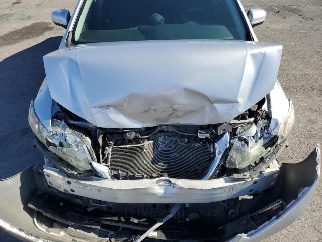 19XFB2F55EE057022 - 2014 HONDA CIVIC LX SILVER photo 11