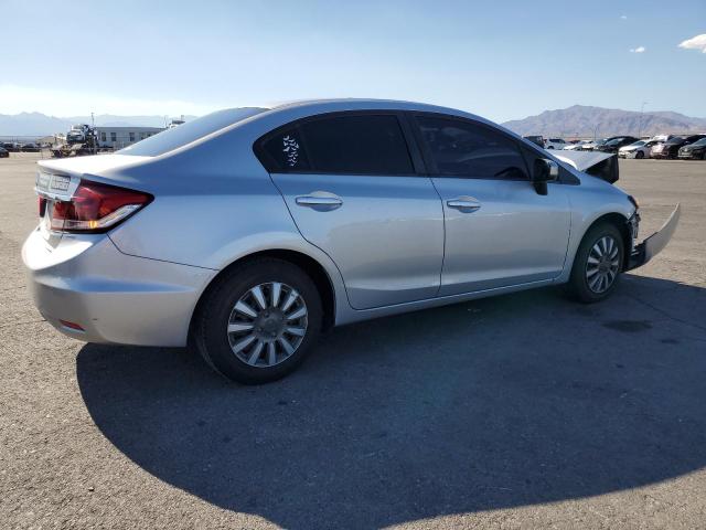 19XFB2F55EE057022 - 2014 HONDA CIVIC LX SILVER photo 3