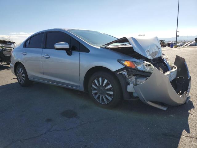 19XFB2F55EE057022 - 2014 HONDA CIVIC LX SILVER photo 4