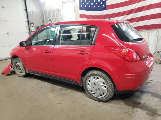 3N1BC13E28L447542 - 2008 NISSAN VERSA S RED photo 2