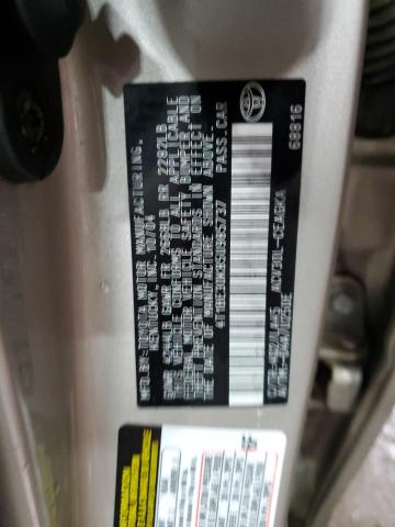 4T1BE30K85U985737 - 2005 TOYOTA CAMRY LE GOLD photo 12