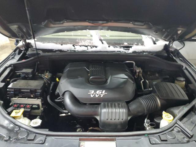 1C4RDJAG5CC312492 - 2012 DODGE DURANGO SXT GRAY photo 12