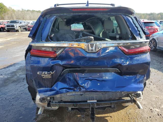 7FARW1H28LE005233 - 2020 HONDA CR-V LX BLUE photo 6