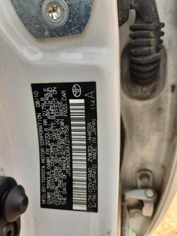 JTDKN3DUXA1277758 - 2010 TOYOTA PRIUS 白色 照片 13