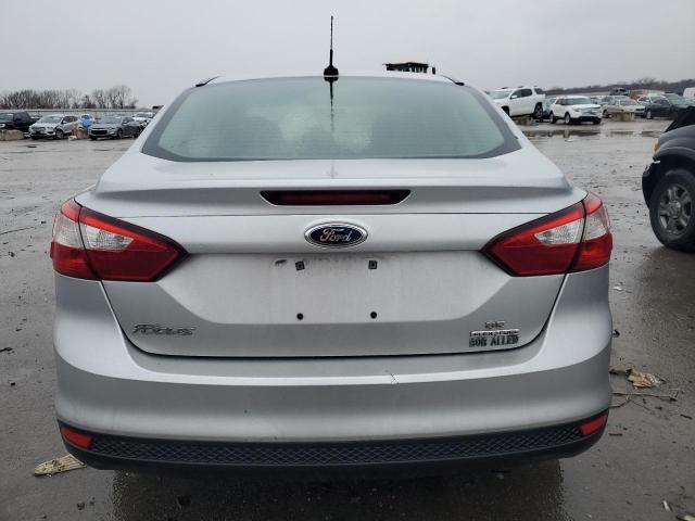 1FADP3F22DL284247 - 2013 FORD FOCUS SE SILVER photo 6