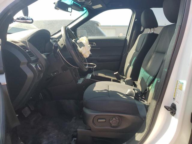 1FM5K8AR5GGA28370 - 2016 FORD EXPLORER POLICE INTERCEPTOR Weiß Foto 7