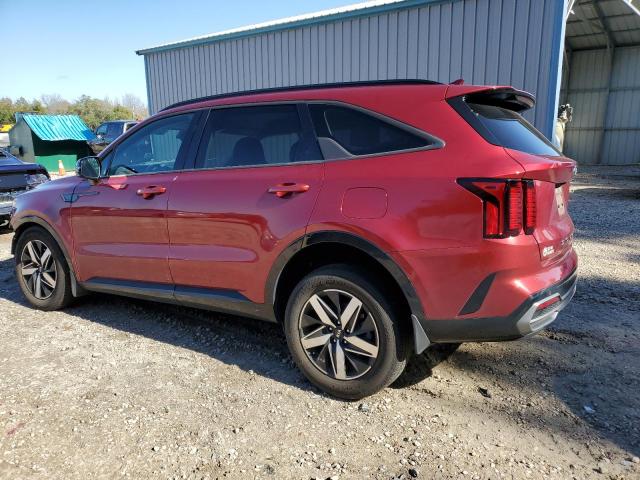 5XYRL4LC7MG071384 - 2021 KIA SORENTO S RED photo 2