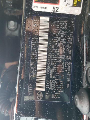 4T1G11AK9RU246693 - 2024 TOYOTA CAMRY SE NIGHT SHADE BLACK photo 12