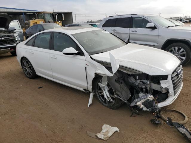 WAUHMAFCXFN038777 - 2015 AUDI A6 PRESTIGE WHITE photo 4