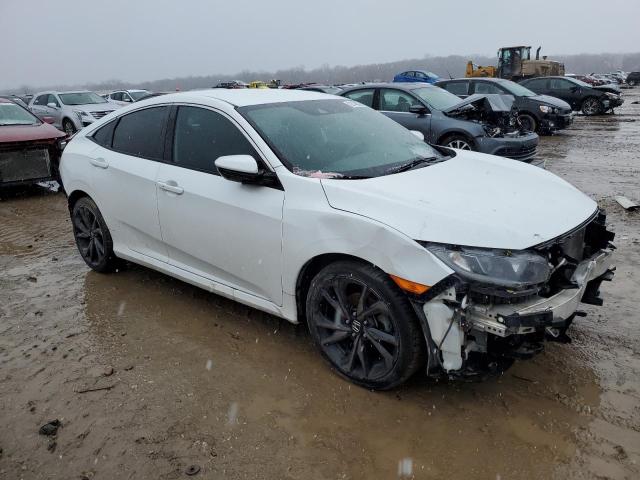19XFC2F83LE028283 - 2020 HONDA CIVIC SPORT WHITE photo 4