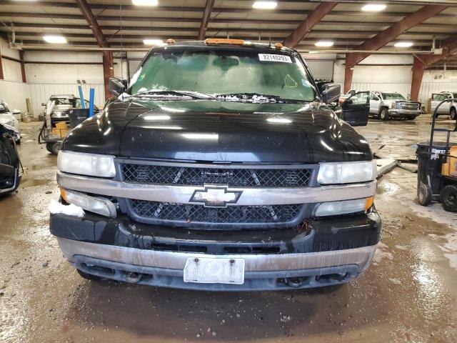 1GCJK33191F200376 - 2001 CHEVROLET SILVERADO K3500 BLACK photo 5