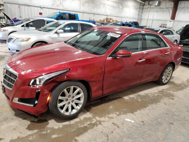 1G6AW5SX1E0121740 - 2014 CADILLAC CTS RED photo 1