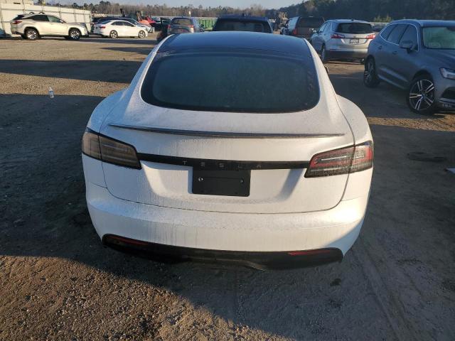 5YJSA1E57PF517162 - 2023 TESLA MODEL S WHITE photo 6