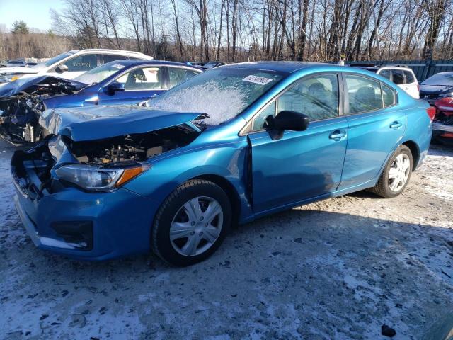 4S3GKAA69H1617727 - 2017 SUBARU IMPREZA BLUE photo 1